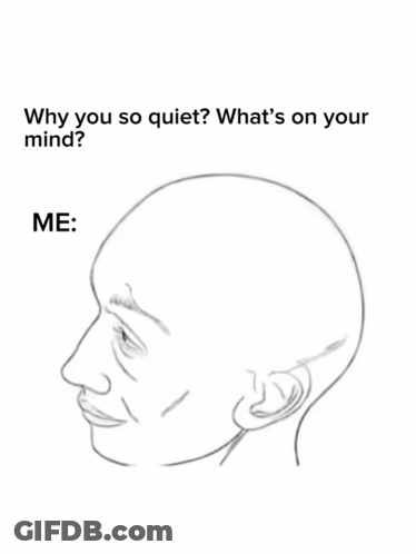 Phenix Asking Why You're Quiet GIF