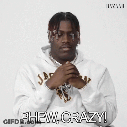 Phew That's Crazy Lil Yachty GIF