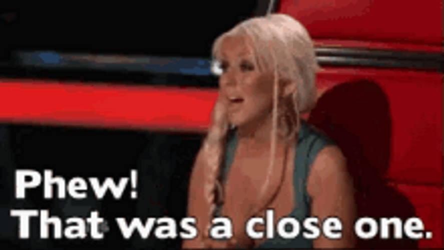 Phew The Voice Britney Spears GIF