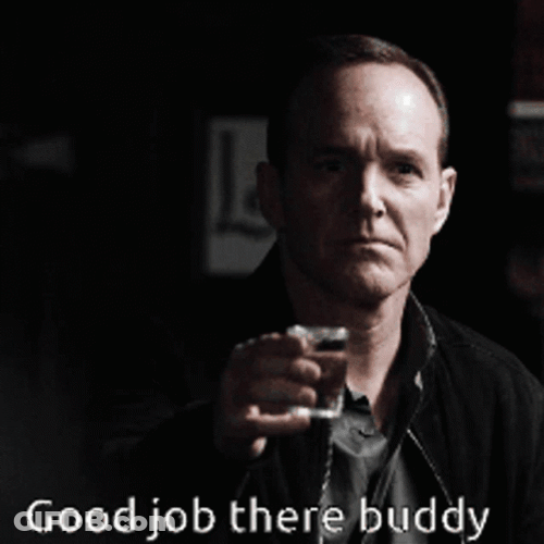 Phil Coulson Keep Up The Great Work Buddy GIF