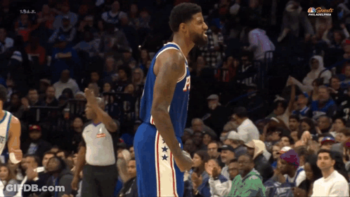 Philadelphia Basketball Player During Game GIF