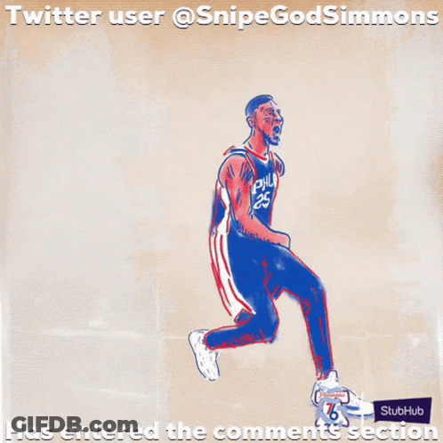Philadelphia Basketball Player Number 25 GIF