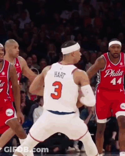 Philadelphia Basketball Player With Number 3 GIF