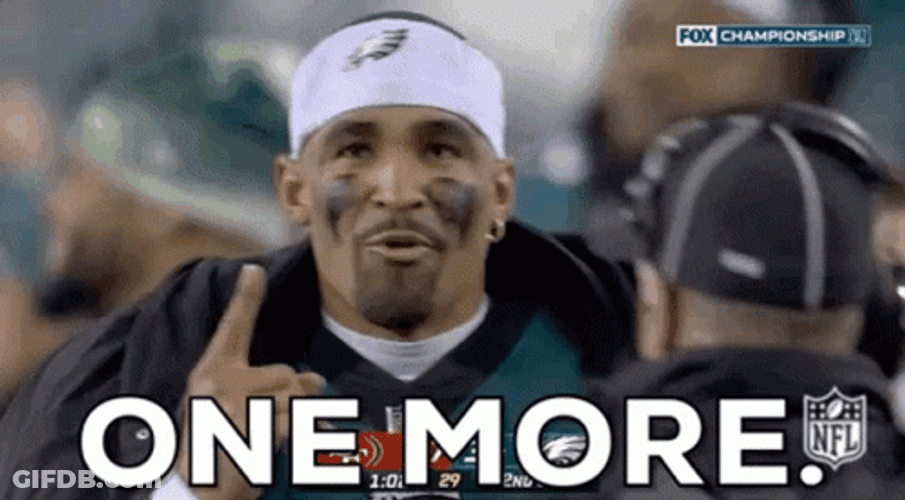 Philadelphia Eagles Jalen Hurts One More GIF