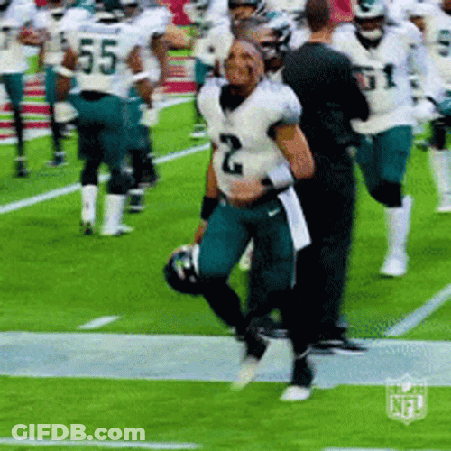 Philadelphia Eagles Jalen Hurts Running GIF
