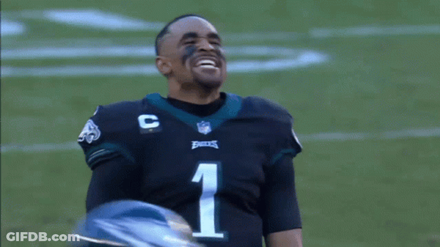 Philadelphia Eagles Jalen Hurts Screaming GIF