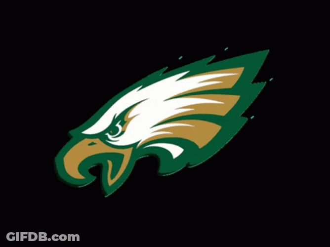 Philadelphia Eagles Logo Different Colors GIF