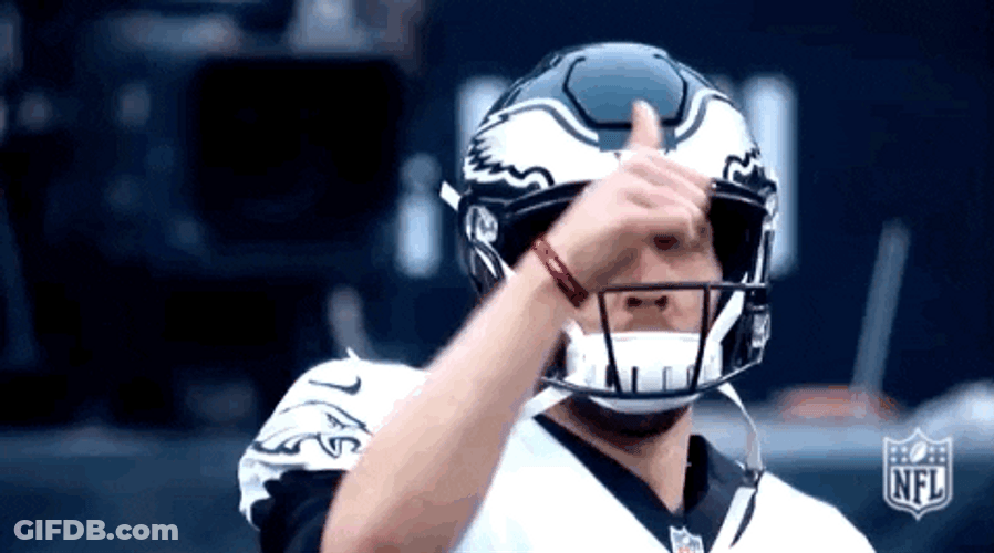 Philadelphia Eagles Nick Foles Giving Thumbs Up GIF