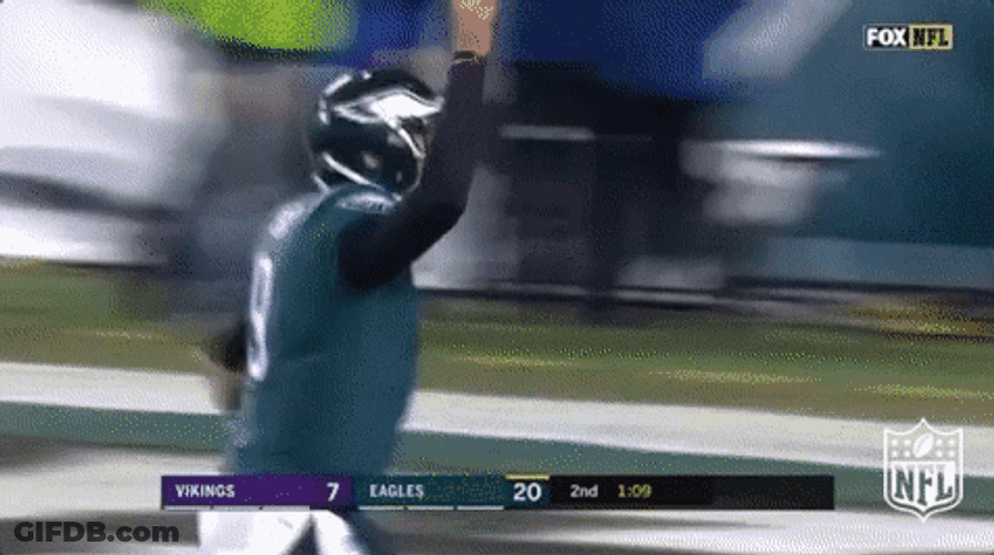 Philadelphia Eagles Nick Foles Running GIF