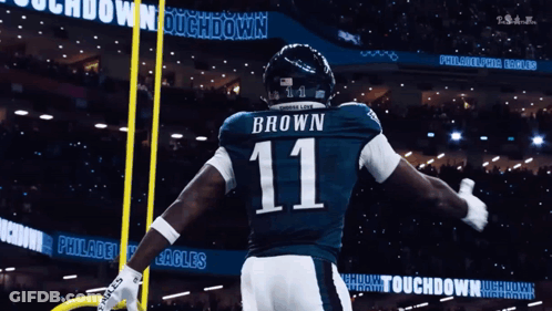 Philadelphia Eagles Player Brown GIF