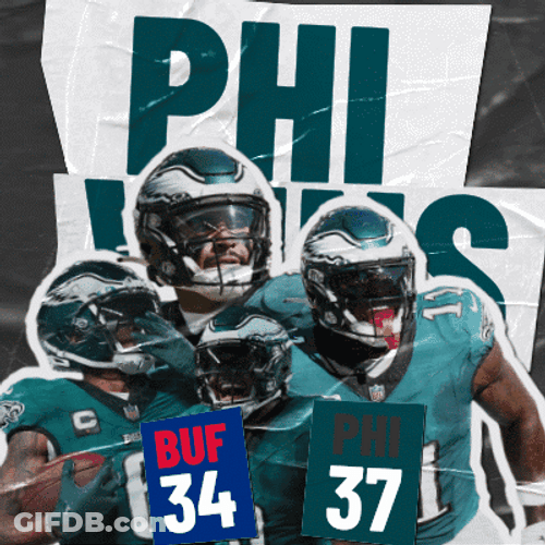 Philadelphia Eagles Score Vs Buffalo Bills GIF