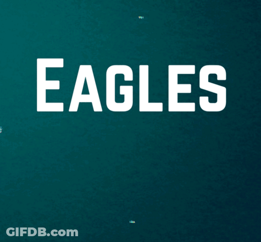 Philadelphia Eagles Win Poster GIF