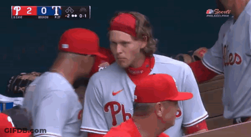 Philadelphia Phillies Player Talking GIF