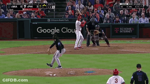 Philadelphia Phillies Vs Miami Marlins GIF