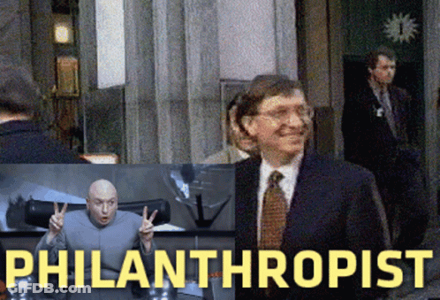Philanthropist Man In Suit GIF