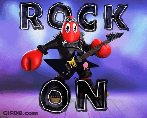 Philip Colbert Lobster Rock On GIF