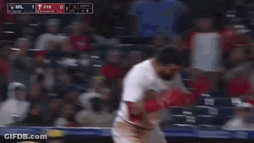Phillies Baseball Player Dancing GIF