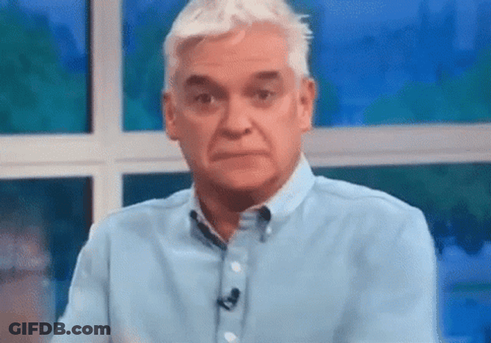 Phillip Schofield Digging Motion GIF