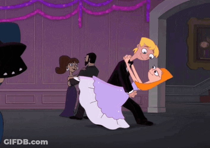 Phineas And Ferb Nerdy Dance GIF