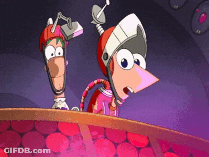 Phineas And Ferb Searching GIF
