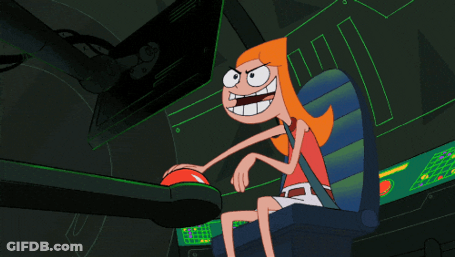 Phineas And Ferb Tapping Eager GIF