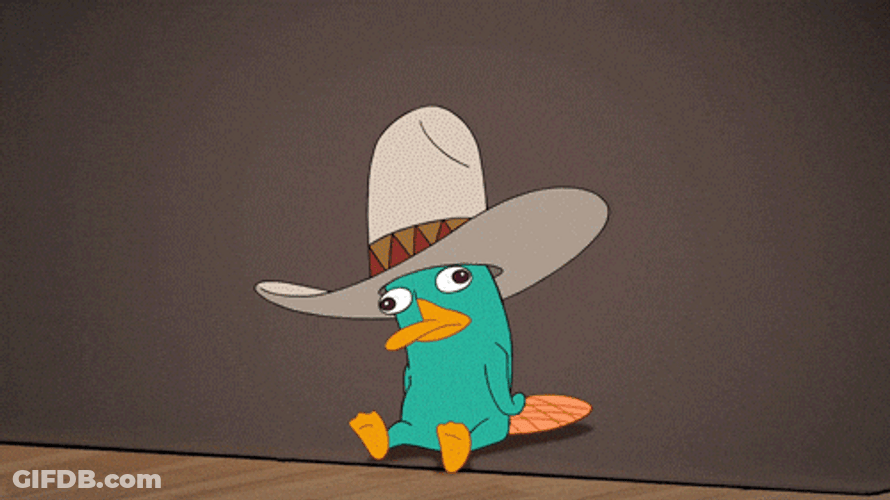 Phineas And Ferb The Movie Perry Filter Hat GIF