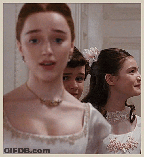 Phoebe Dynevor Lips Sealed GIF