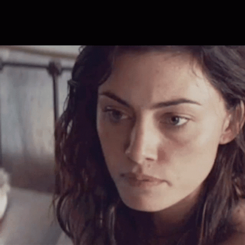 Phoebe Running Face Reaction GIF