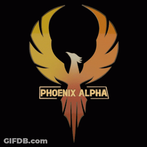 Phoenix Alpha Graphic Logo GIF