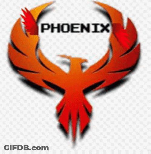 Phoenix Graphic Design Logo GIF