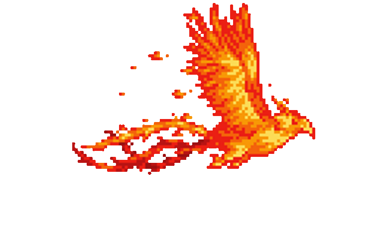 Phoenix Pixel Art GIF