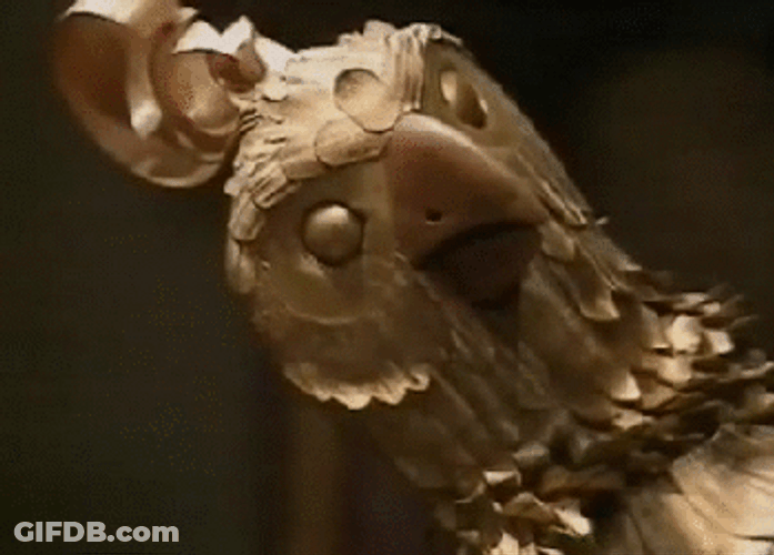 Phoenix Retro Stop Motion Animation GIF