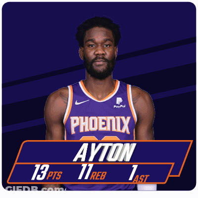 Phoenix Suns Player 13 Pts 11 Reb GIF