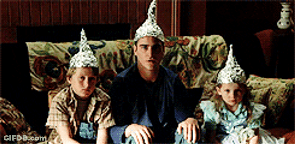 Phoenix With Kids Have Tin Foil Hat GIF