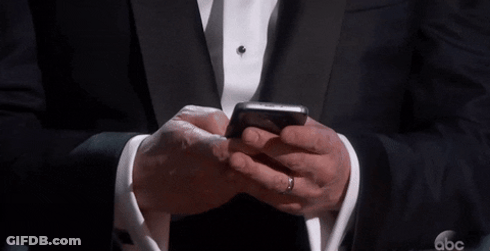 Phone Chat Typing GIF