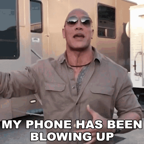 Phone Has Been Blowing Up GIF