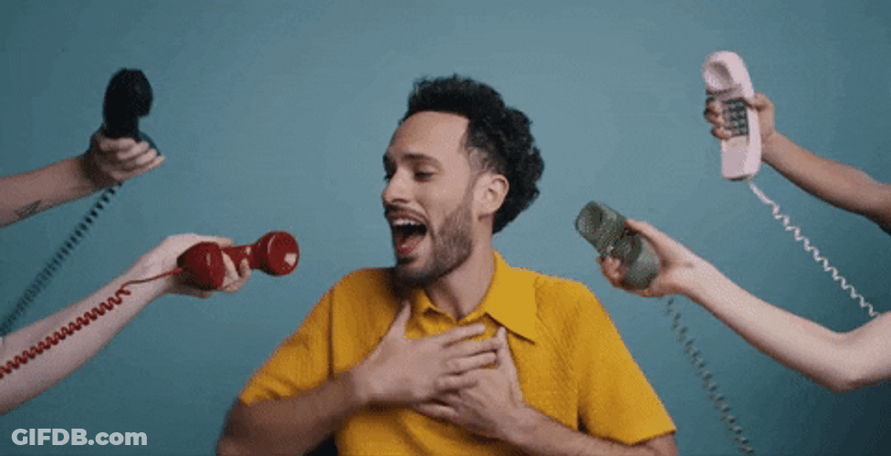 Phone Ringing Music Video Sol GIF