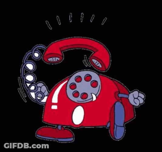 Phone Ringing Telephone Animated GIF