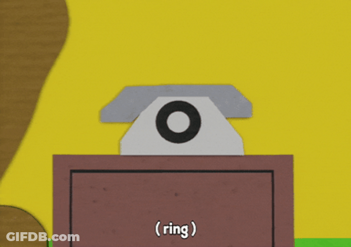 Phone Ringing Telephone Desk GIF