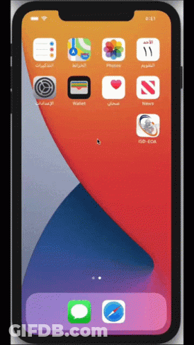 Phone Screen Wallet Icon GIF
