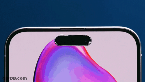 Phone Screen With Purple Balloon GIF
