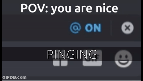 Phone Screen You Are Nice Not Pinging GIF