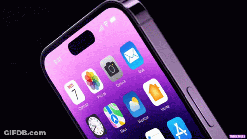 Phone Showing 9:41 GIF