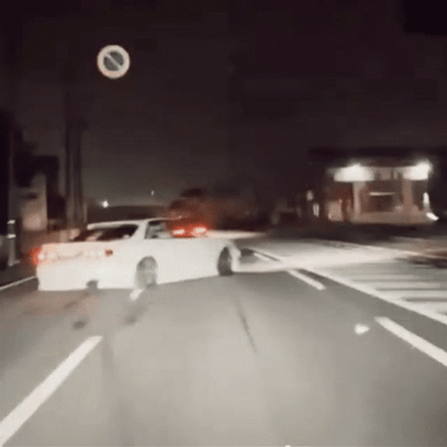 Phonk Car Night Driving GIF