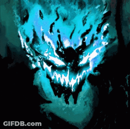 Phonk Demonic Lights Blinking GIF