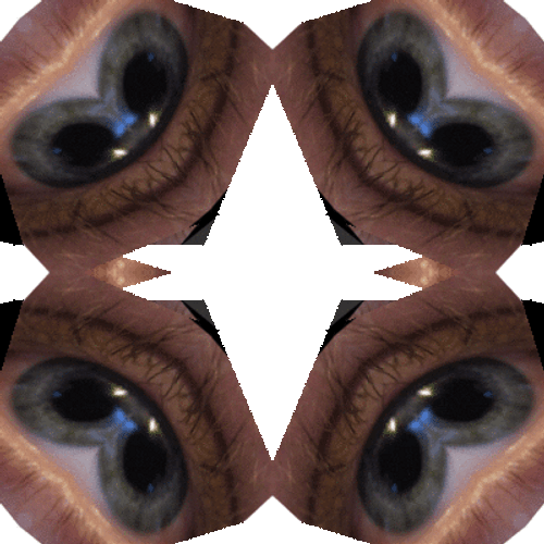 Photo Eye Kaleidoscope GIF
