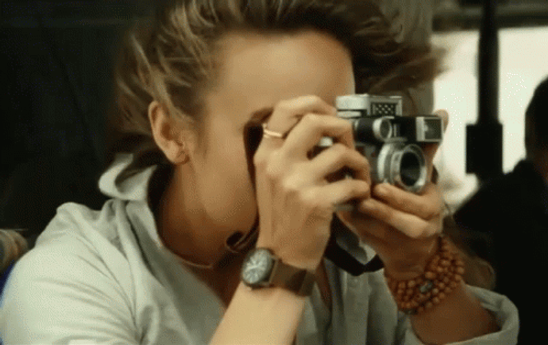 Photographer Brie Larson GIF