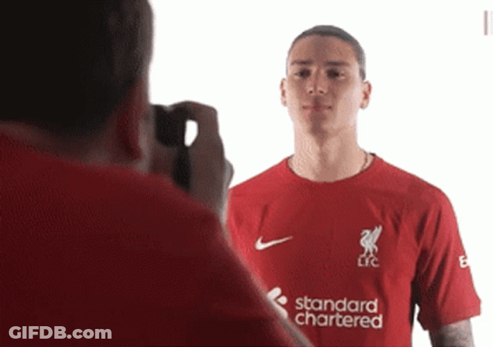 Photoshoot Of Darwin Núñez GIF