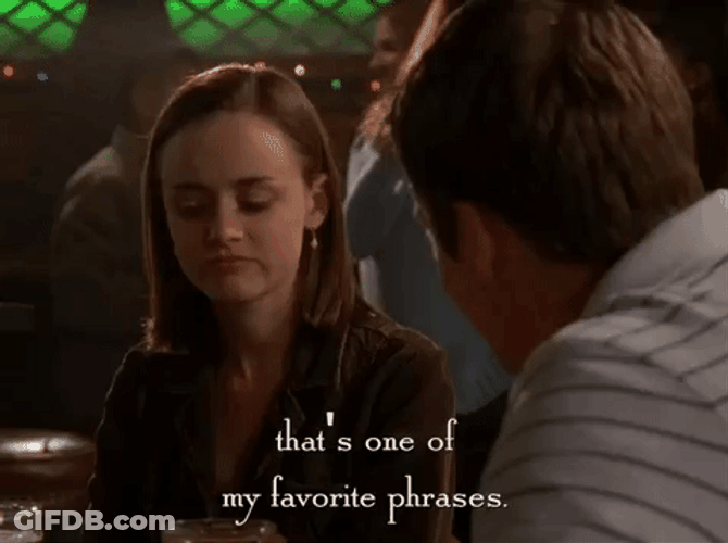 Phrasing Chitchatting In A Date GIF