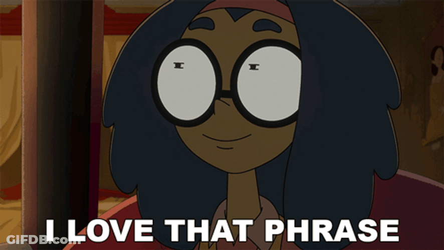 Phrasing Saltine Says I Love That Phrase GIF